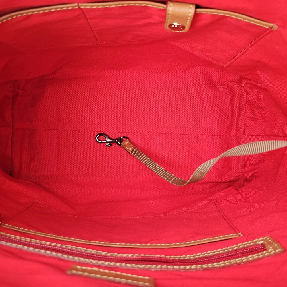 Dooney & Bourke Brown and Tan Satchel - Picture 10 of 10